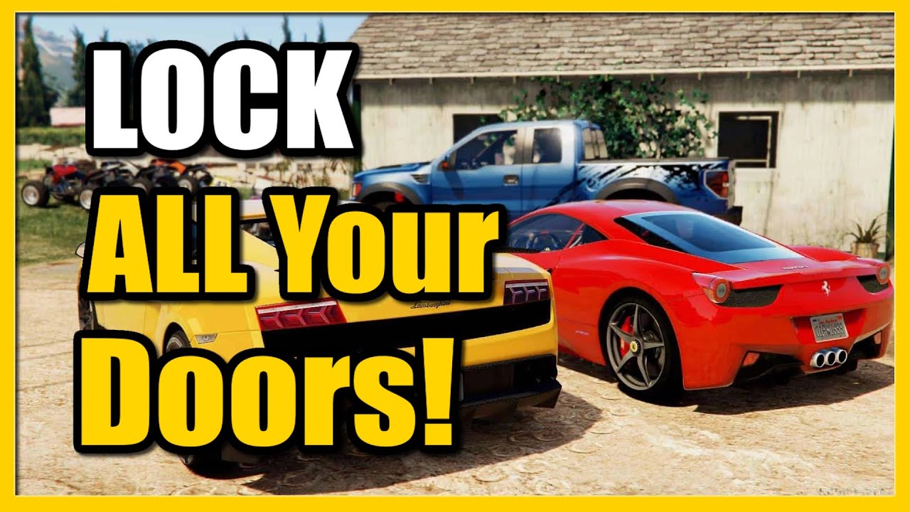 How To Lock Cars Doors Keep People Out Of Vehicle In GTA 5 Online how-to-lock-cars-doors-keep-people-out-of-vehicle-in-gta-5-online