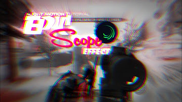 Epic Scope Effect In Android 🔥 | Scope Masking Effect Tutorial in Android | Alight Motion Tutorial