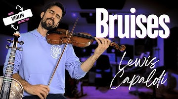 Bruises - Lewis Capaldi | Violin Tutorial + Sheet Music