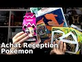 Achat en boutique et reception pokemon evolution celeste et coffret rosemary