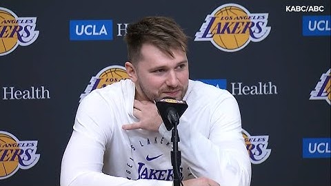 Luka Doncic makes Lakers debut | Full postgame press conference
