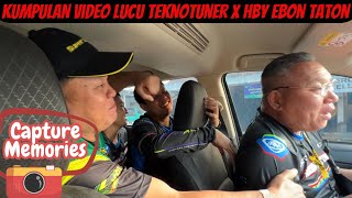 KOMPILASI VIDEO LUCU&MOMEN KEBERSAMAAN TEKNO TUNER FAMILY BERSAMA HBY - EBON - TATON IDW SERI 1 2024