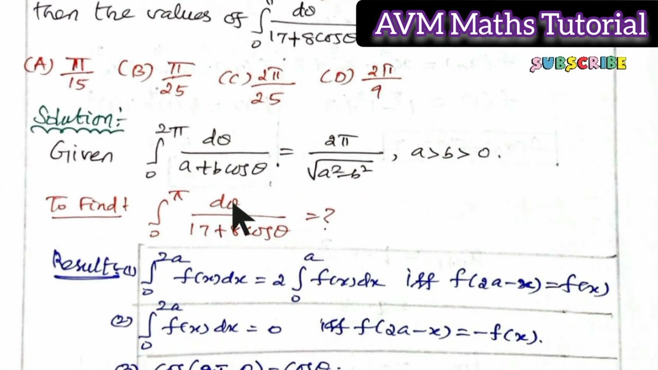 Complex Analysis | Calculus of Residues | POLY TRB | 