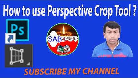 BASIC TUTORIAL PART-  5, HOW TO USE PERSPCTIVE CROP TOOL?