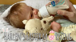 Easter’s Morning Routine With Baby Harlen Emilyxreborns