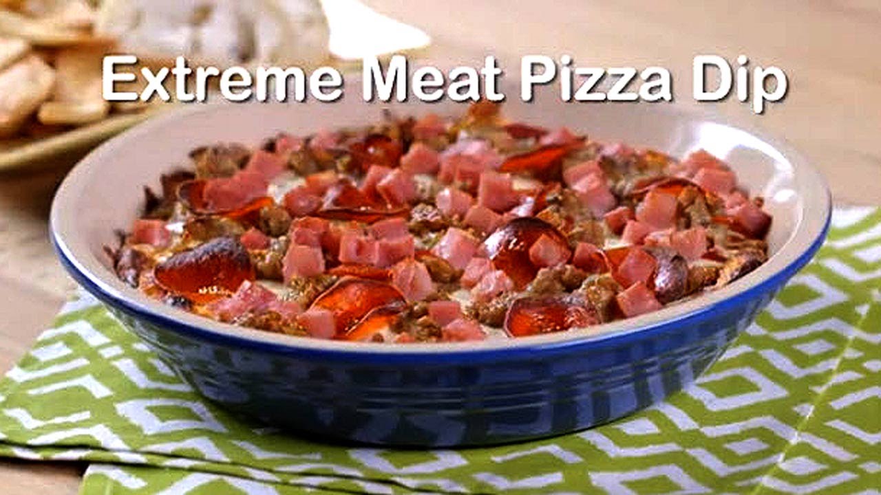 Extreme Meat Pizza Dip YouTube