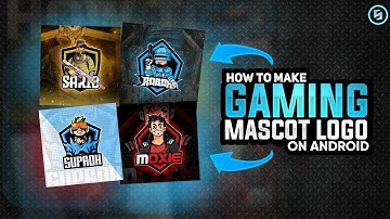 How To Make Mascot Text Logo on Android | ps touch/cc tutorial | SakibGFX