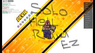 Famous Solo Hell Raid In ASTD   2 Units   Buff Tanjiro Net Worth