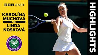 Linda Nosková vs Karolína Muchová | Woman's Final Highlights | Wimbledon 2026