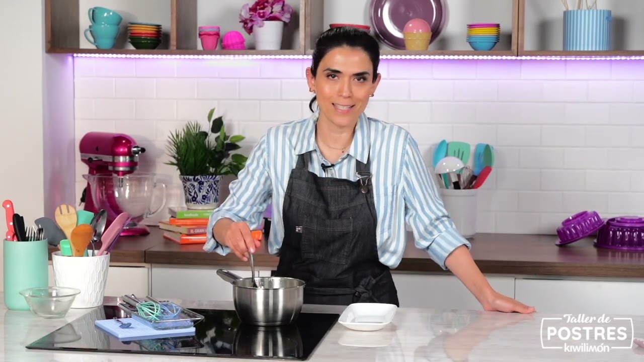 Gelatina cristalina de frutas | Taller de postres kiwilimón