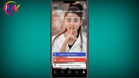 Moj App Me Account Kaise Banaye !! How To Create Account In Moj App
