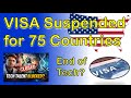 US Visa Freeze for 75 countries Could Break American Tech! Here’s Why? Visa Suspension or End of US?