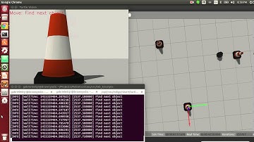 Turtlebot using reactive control to draw a triangle