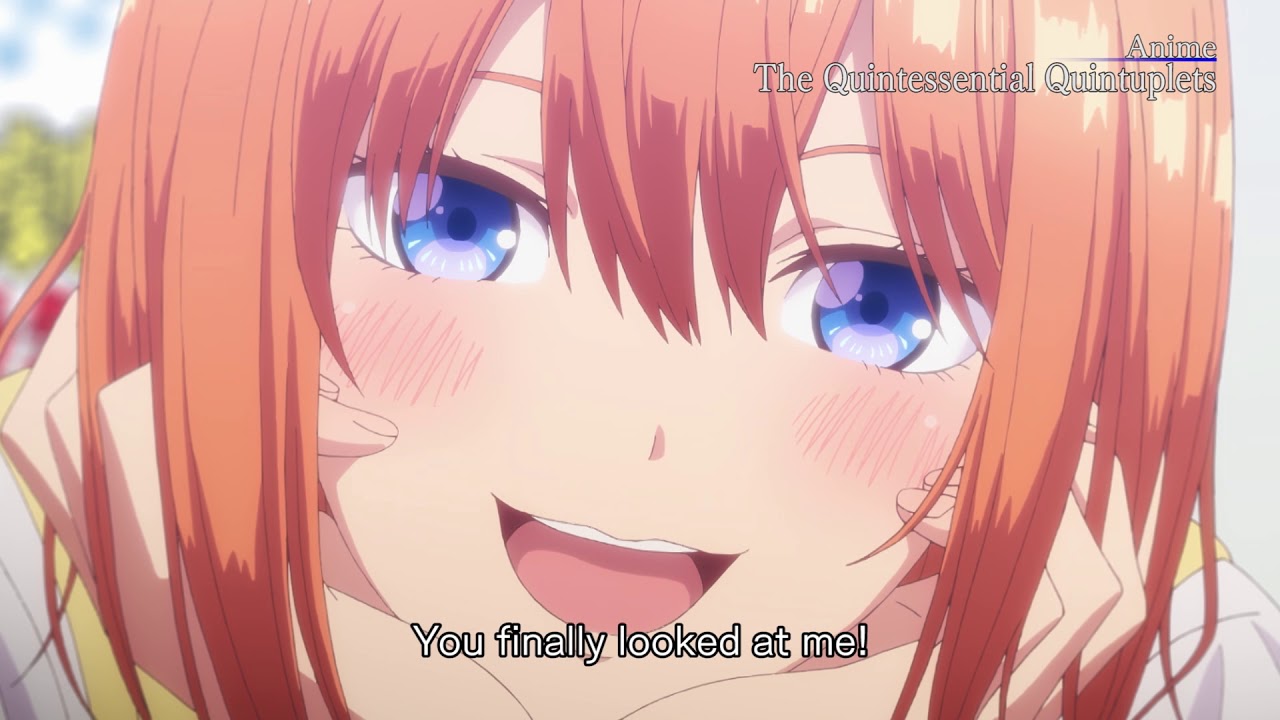 Trailer Eng Dub de The Quintessential Quintuplets transmitido