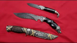 custom knives / damascus art knives / knife collection NOBLIE