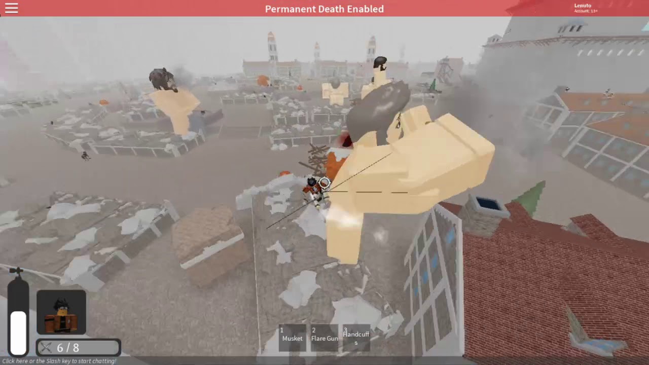 Roblox Attack On Titan Universe 20th Expedition By Lenuto - roblox aot