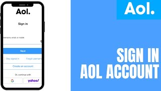 AOL: How To Sign In | Login AOL Account | aol.com login page