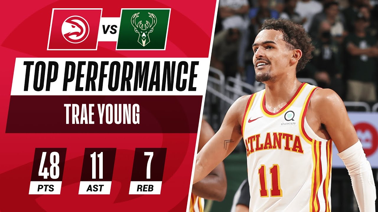 Trae Young GOES CRAZY For Playoff CAREER HIGH 48 PTS  11 AST In Huge Game 1 Win  