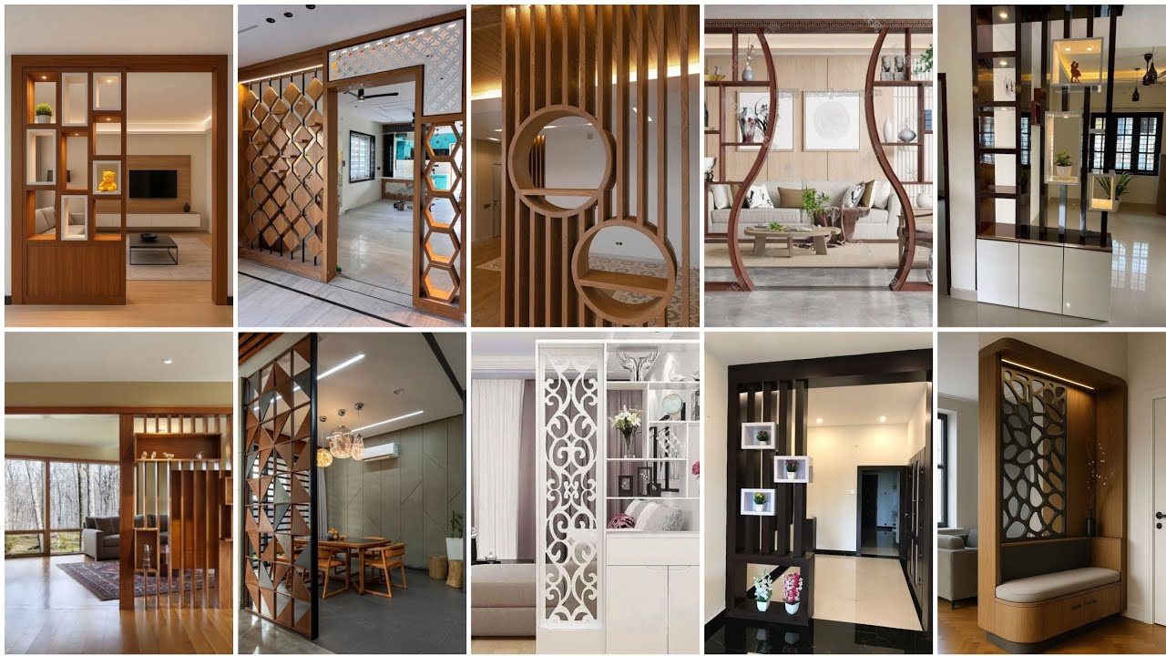 Modern Partition Design Ideas for Home //Beautiful Wooden Partition ...