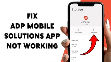 How To Fix ADP Mobile Solutions App Not Working | Troubleshoot ADP Mobile App Errors 2026