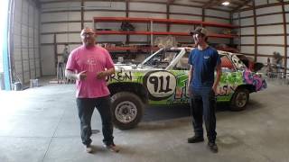 PittsburghArtCar visits Michael Fulmer at Carolina Fleet
