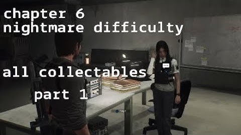 The Evil Within 2 chapter 6 nightmare difficulty all collectables