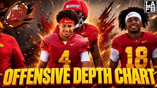 My Best Guess At The USC Trojans Offensive Depth Chart Halfway Through Fall Camp STACKED ROSTER