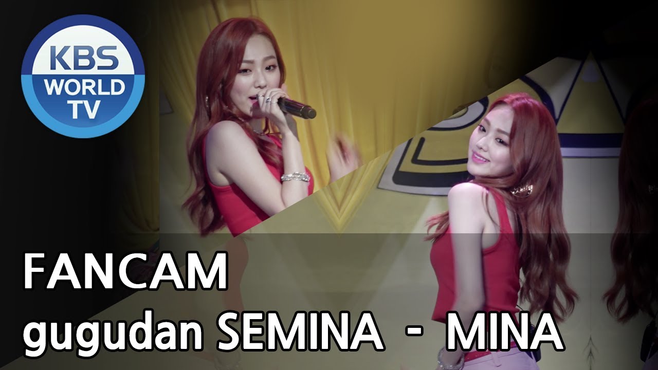 [FOCUSED] gugudan's MINA - SEMINA [Music Bank / 2018.07.13]