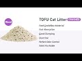 Activated carbon broken tofu mixed cat litter