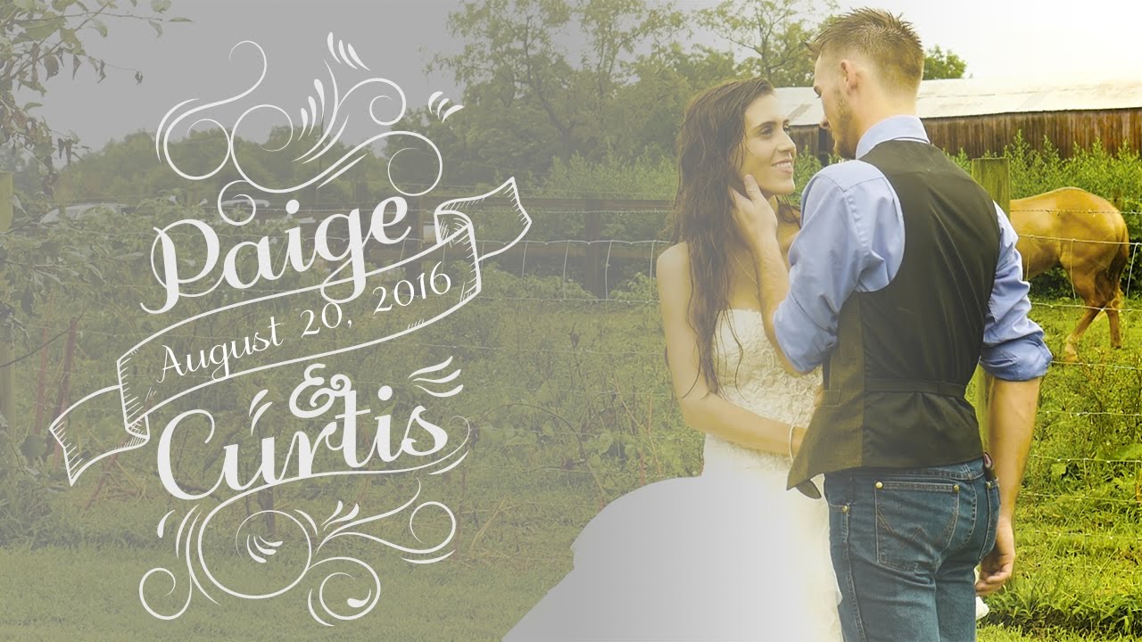 Paige and Curtis - August 20, 2016