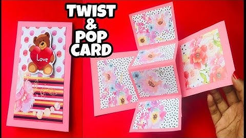 Twist and Pop Card Tutorial | Super Easy Card