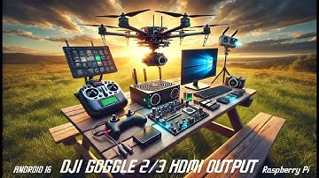 DJI Goggles 2/3 HDMI Hack Using Raspberry Pi 5 (Android Method) No Licence, No DJI RC Pro