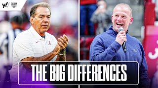 The DIFFERENCES between NICK SABAN and KALEN DEBOER | College Football Enquirer | Yahoo Sports