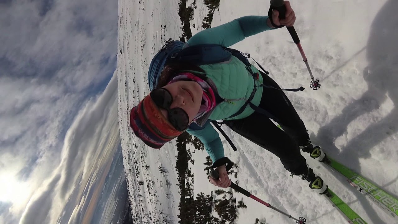 Skalnaté pleso z Hrebienka - skialp