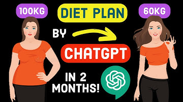 How to Use Chatgpt to Create Your Personalized Diet Plan?#chatgpt #dietplan