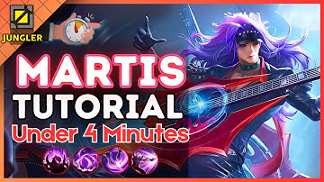4-Minute Martis Tutorial in the Jungle || (MLBB S37) 2025