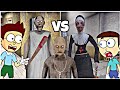 Granny Chapter Two vs Evil Nun | Shiva and Kanzo Gameplay