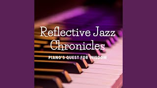 Jazzed Melodic Exploration: Reflective Piano's Wisdom Echoes