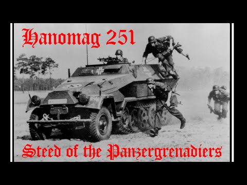 Видео: Вермахтын гол хуягт тээвэрлэгч. Sd.Kfz. 251 