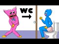 Kissy Missy Needs To Pee! | Funny Situations (Poppy Playtime Animation)