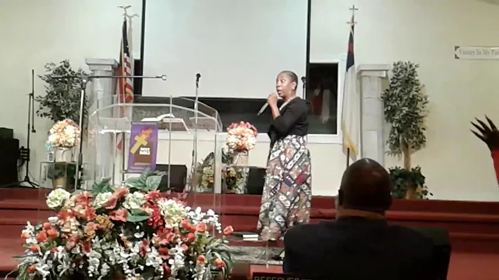 Prophetess  Faustina  Andrews At Women's  Conference  2017 pt2