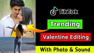 Tiktok Trending Valentine Video Editing With Photo & Sound | Tiktok Viral Video screenshot 2