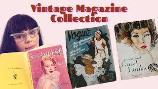 Browsing through my Vintage Magazine Collection