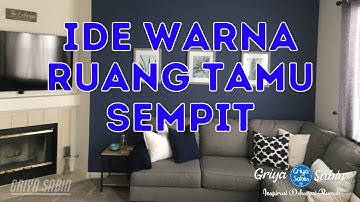 101 Ide Warna Cat Ruang Tamu Sempit Agar Terlihat Luas Meski Lahan Terbatas Rumah Tipe 36 & Tipe 45