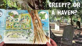 This Victorian churchyard holds a few secrets. Inspiration for a nature journal page.
