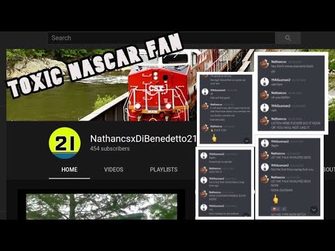 DibenedettoCusterFan2141 A Monster Toxic NASCAR Fan