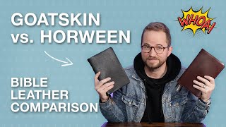 Goatskin vs. Horween – Crossway Premium Bible Leather Comparison screenshot 2