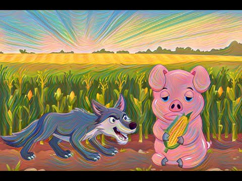 დედა ღორი და მგელი deda ghori da mgeli მრავალხმიანი ილუსტრირებული ზღაპარი  #ზღაპარი #საბავშვო