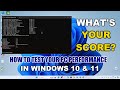 💫 How to Quickly Check PC Performance in Windows 10 and 11 (Without Special Software!)