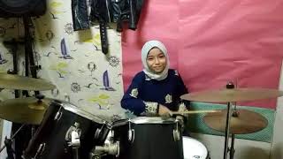 Dayangku Intan - Senandung Hari Raya drum cover by Baby Delaila